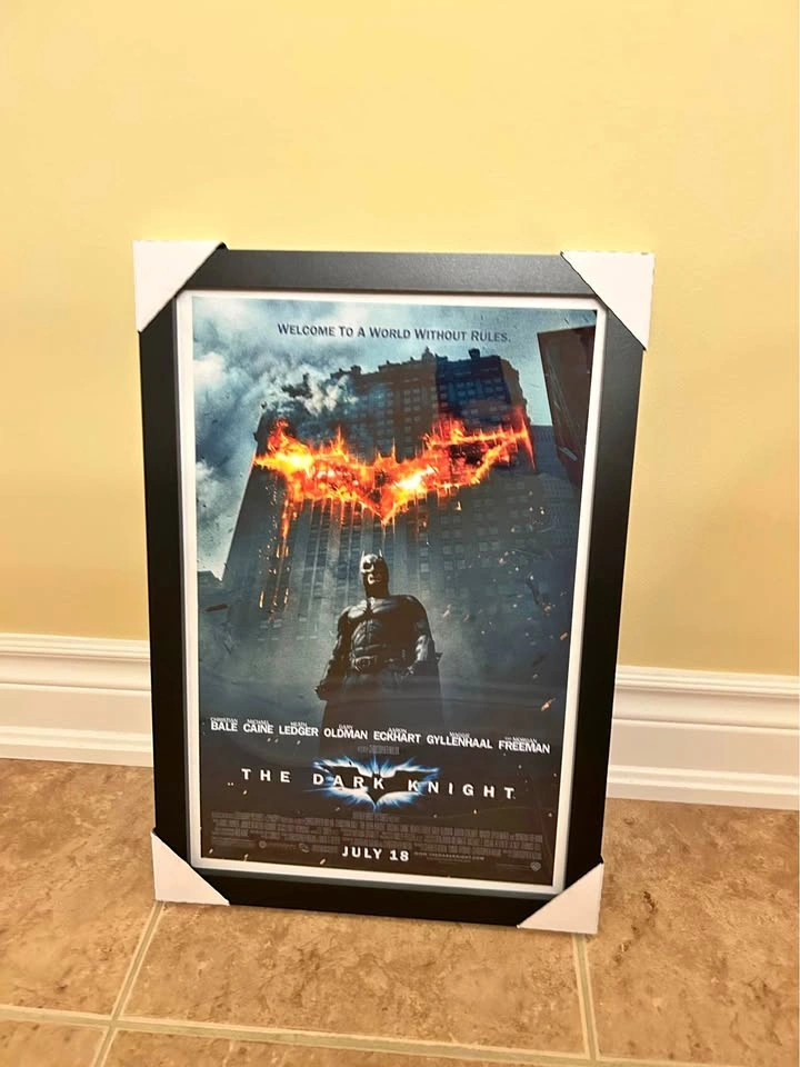 Batman The Dark Knight Movie Framed Poster