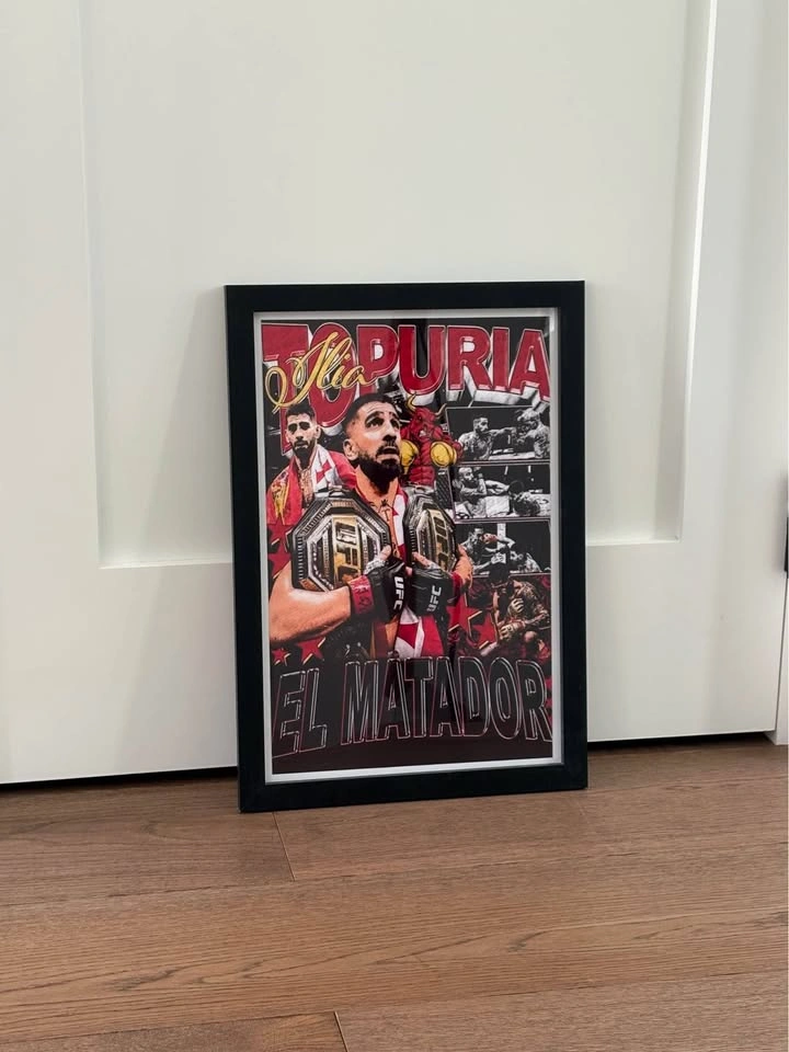 Ilia Topuria Framed Poster - photo 2