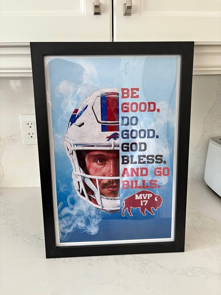 Josh Allen Framed Poster