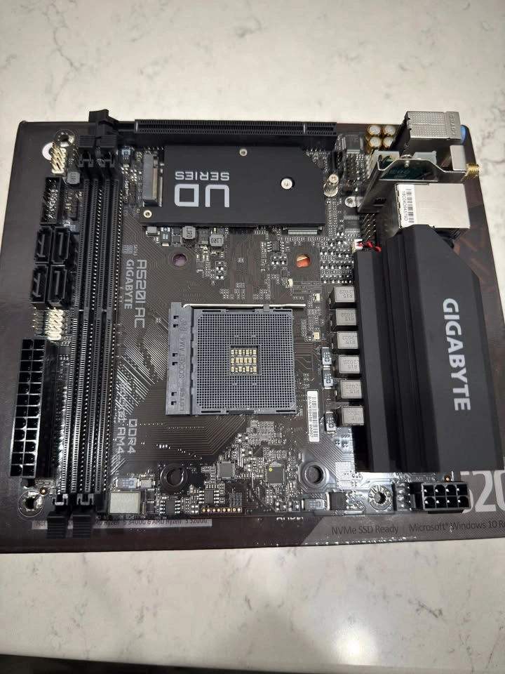 Gigabyte A520I AC Motherboard (Mini-ITX, AM4) - photo 2