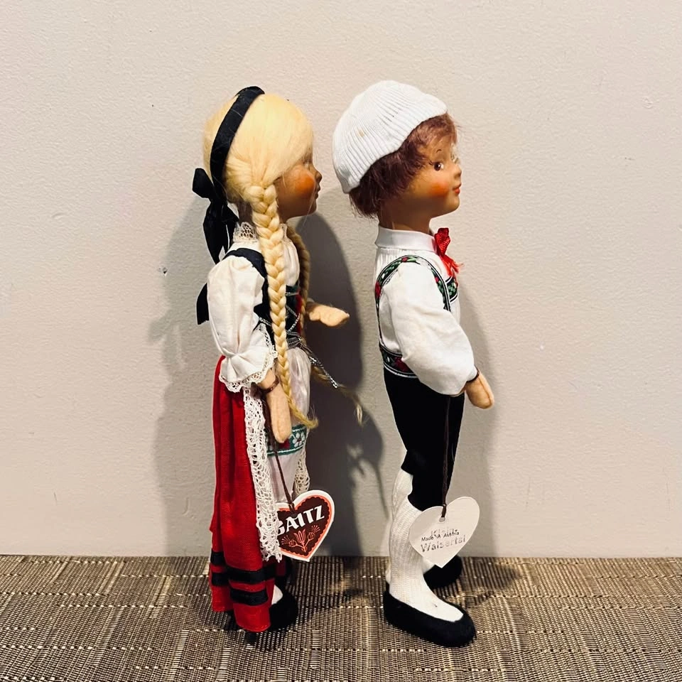 Vintage Baitz Austrian Costume Dolls (23cm Tall) - photo 4