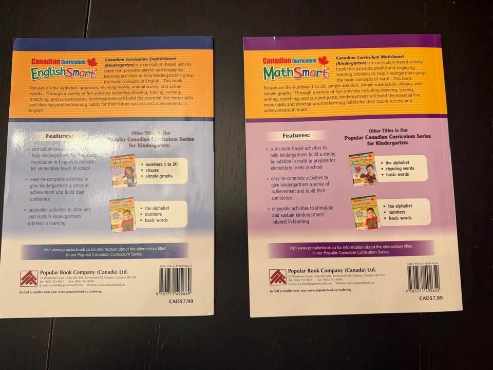 Kindergarten Canadian Curriculum Books - photo 2