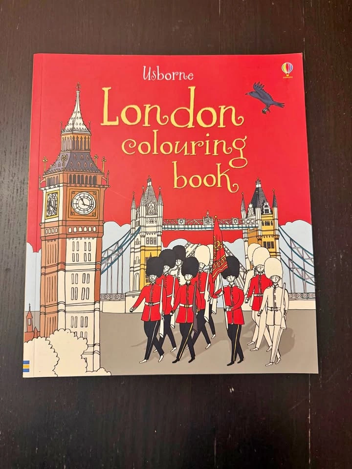 Usborn London Colouring Books