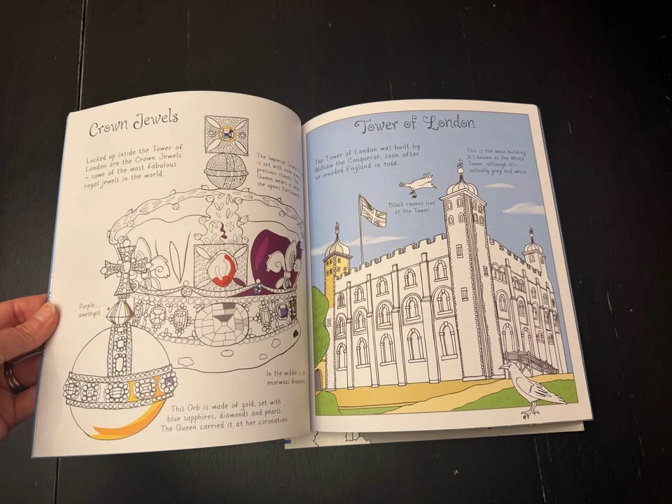 Usborn London Colouring Books - photo 3