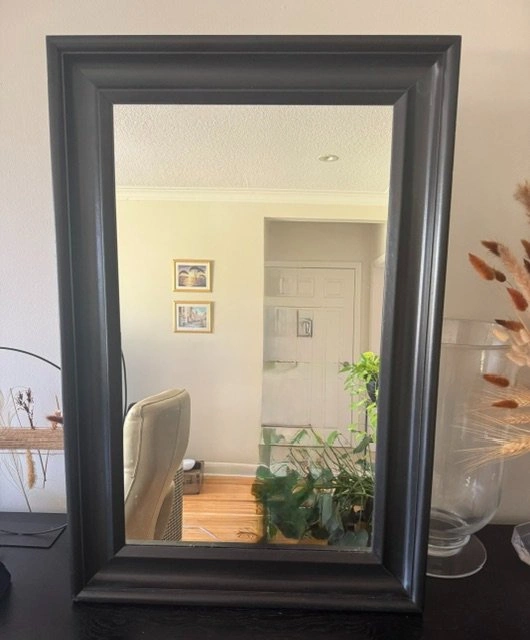 IKEA HEMNES Wall Mirror - Black (60x90 cm)