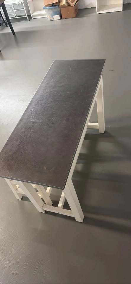Pottery Barn Balboa counter table and stool set - photo 3