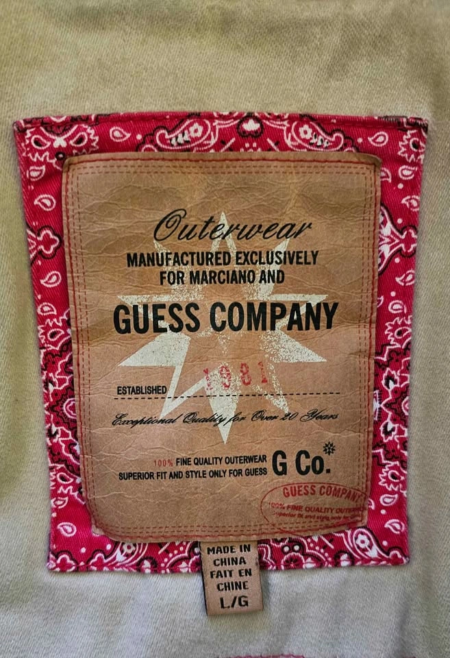 Vintage GUESS Marciano Genuine Leather Jacket - Men's Large - photo 3