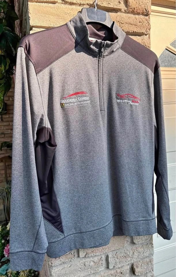 Cutter & Buck Scuderia Corsa Ferrari WeatherTech Racing 1/4 Zip