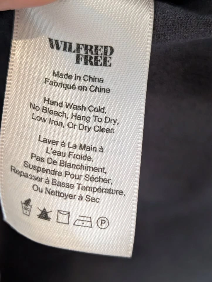 Wilfred Free Aritzia Boscono Faux Suede Camisole Charcoal Gray S - photo 4