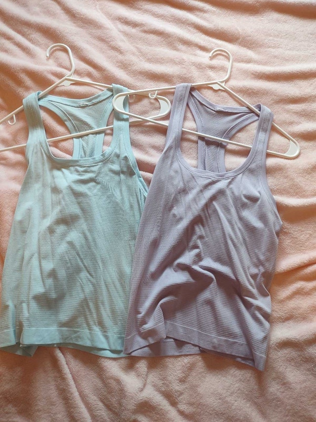 Lululemon Racerback Tanks Size 4 $20 each or $35 for both