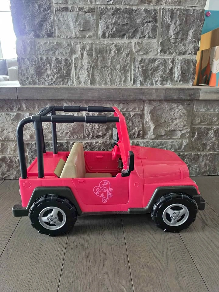 Our Generation Doll Jeep