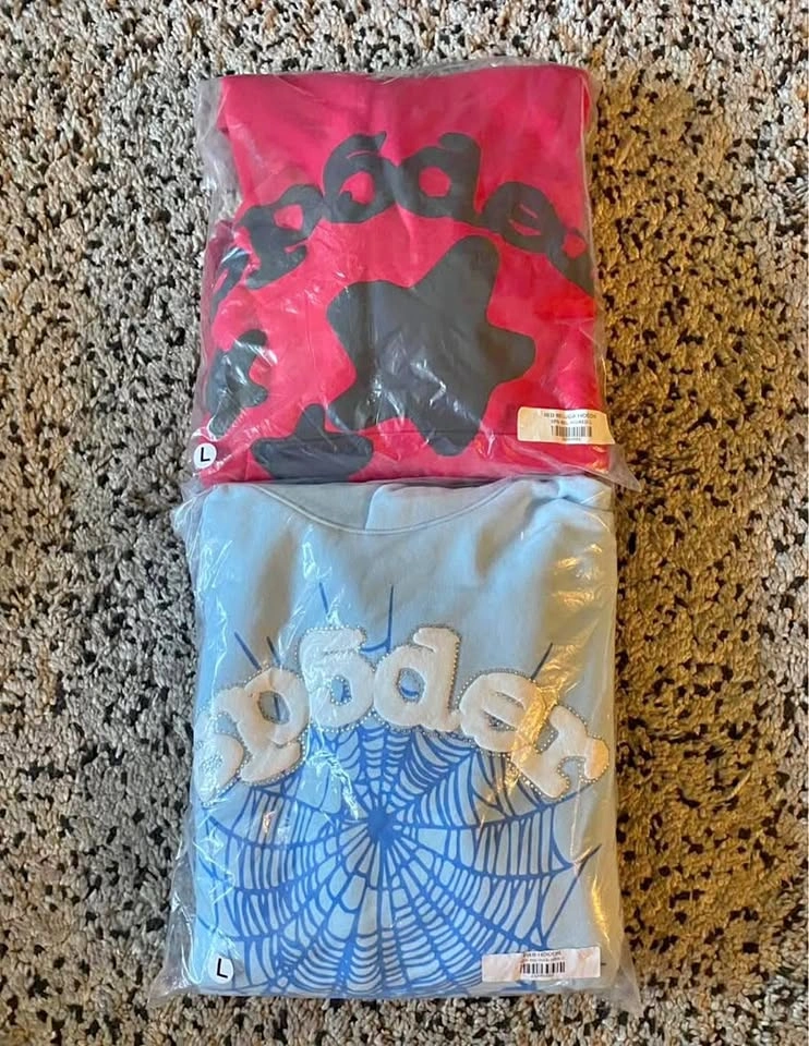 Spider hoodie size L brand new