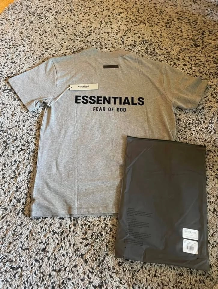 Essentials T shirt dark oatmeal size L - photo 2