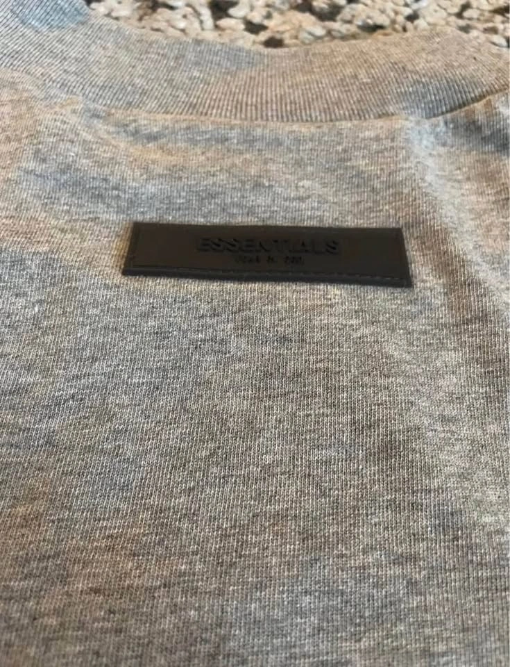 Essentials T shirt dark oatmeal size L - photo 5