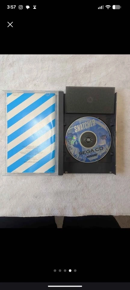 SNATCHER SEGA CD COMPLETE TESTED *MINT CONDITION* - photo 4