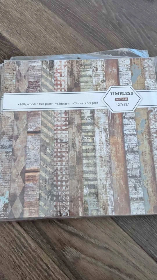 Timeless 12x12 Scrapbook Paper Pack