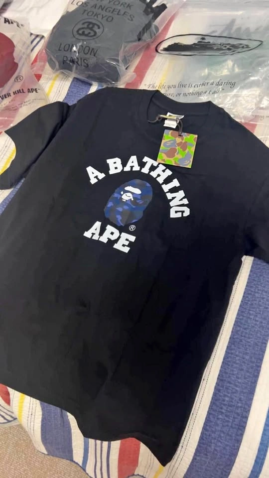 Bape T shirt blue camo brand new