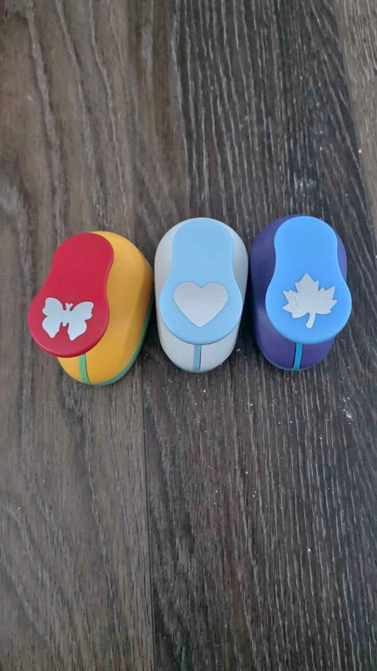 Set of 3 Craft Paper Punches
