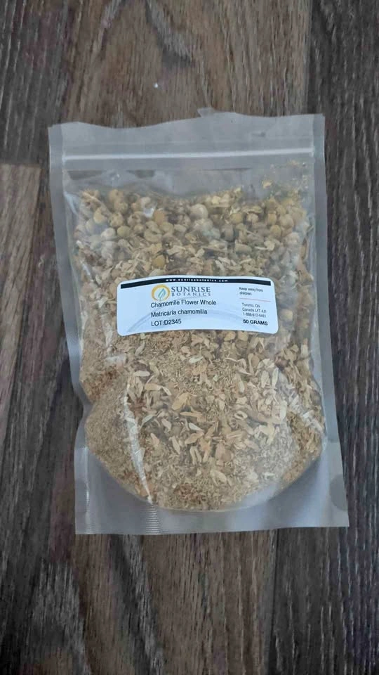 Sunrise Botanics Chamomile Flower Whole