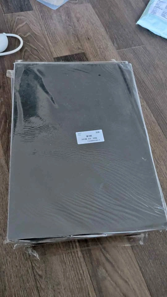 A3 Black Cardstock Paper 300g 50 Sheets
