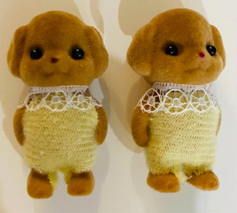 Sylvanian Family Baby Poodle toy mini figure - photo 2