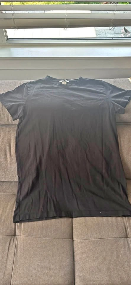 H&M Black Oversized T-Shirt
