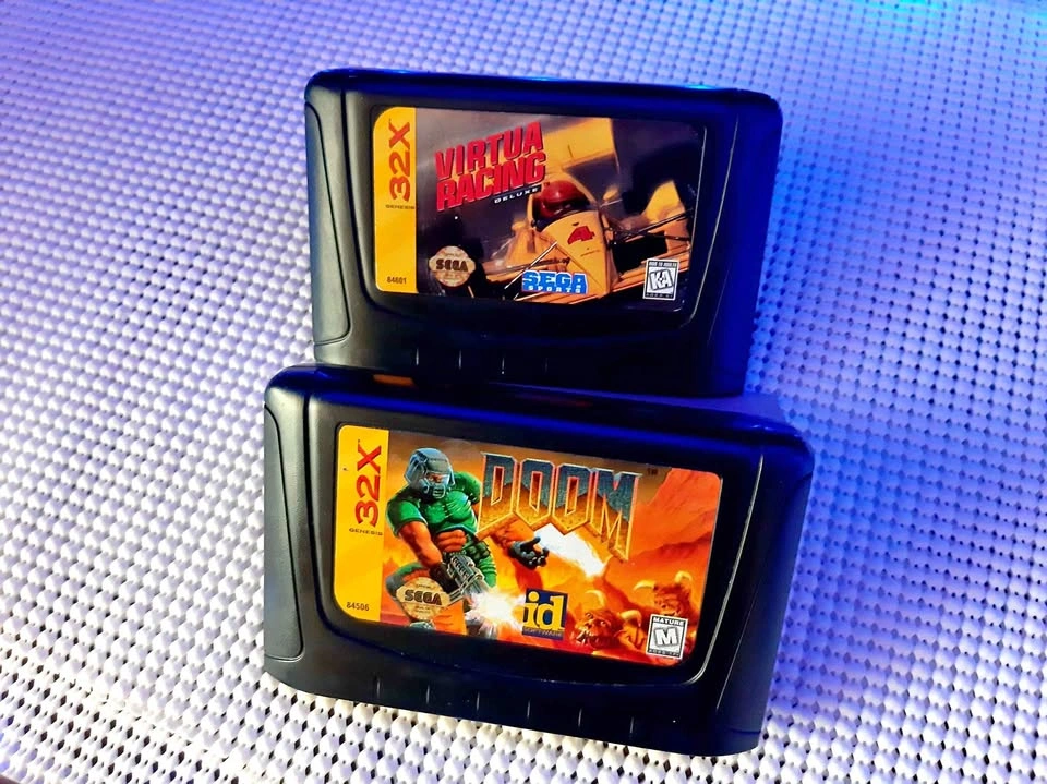 Sega 32x Games Doom and Virtua Racing