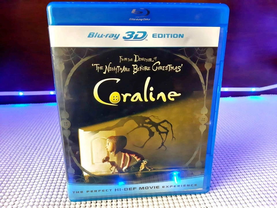 Coraline Blu Ray Movie 3D