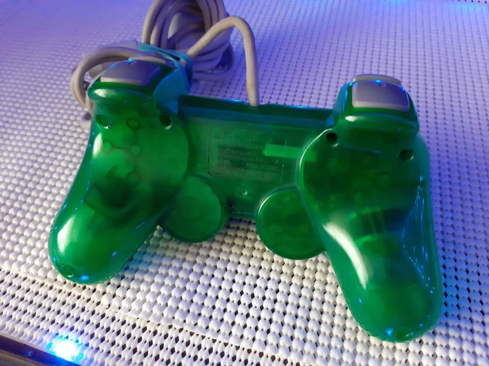 PSOne Wired Controller Emerald Green PS1 PlayStation - photo 2