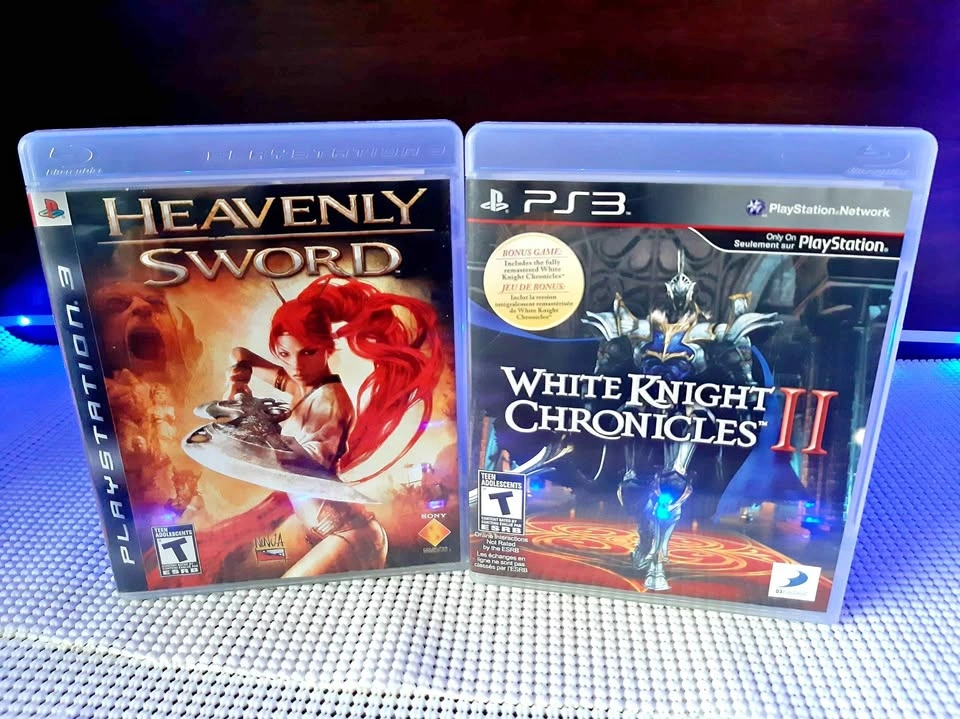 PS3 White Knight Chronicles II and Heavenly Sword PlayStation 3