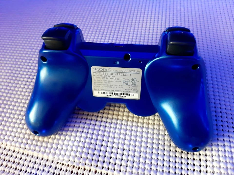 Mint condition PS3 Controller Wireless Blue PlayStation 3 - photo 2
