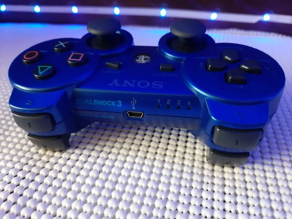 Mint condition PS3 Controller Wireless Blue PlayStation 3 - photo 3
