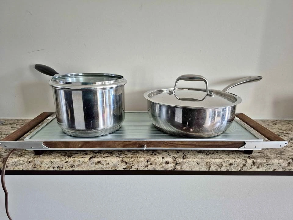 "Cosmopolitan" Vintage Electric Warming Tray