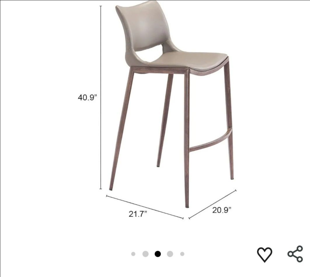 Zuo Modern Counter Stools (Set of 2) - photo 4
