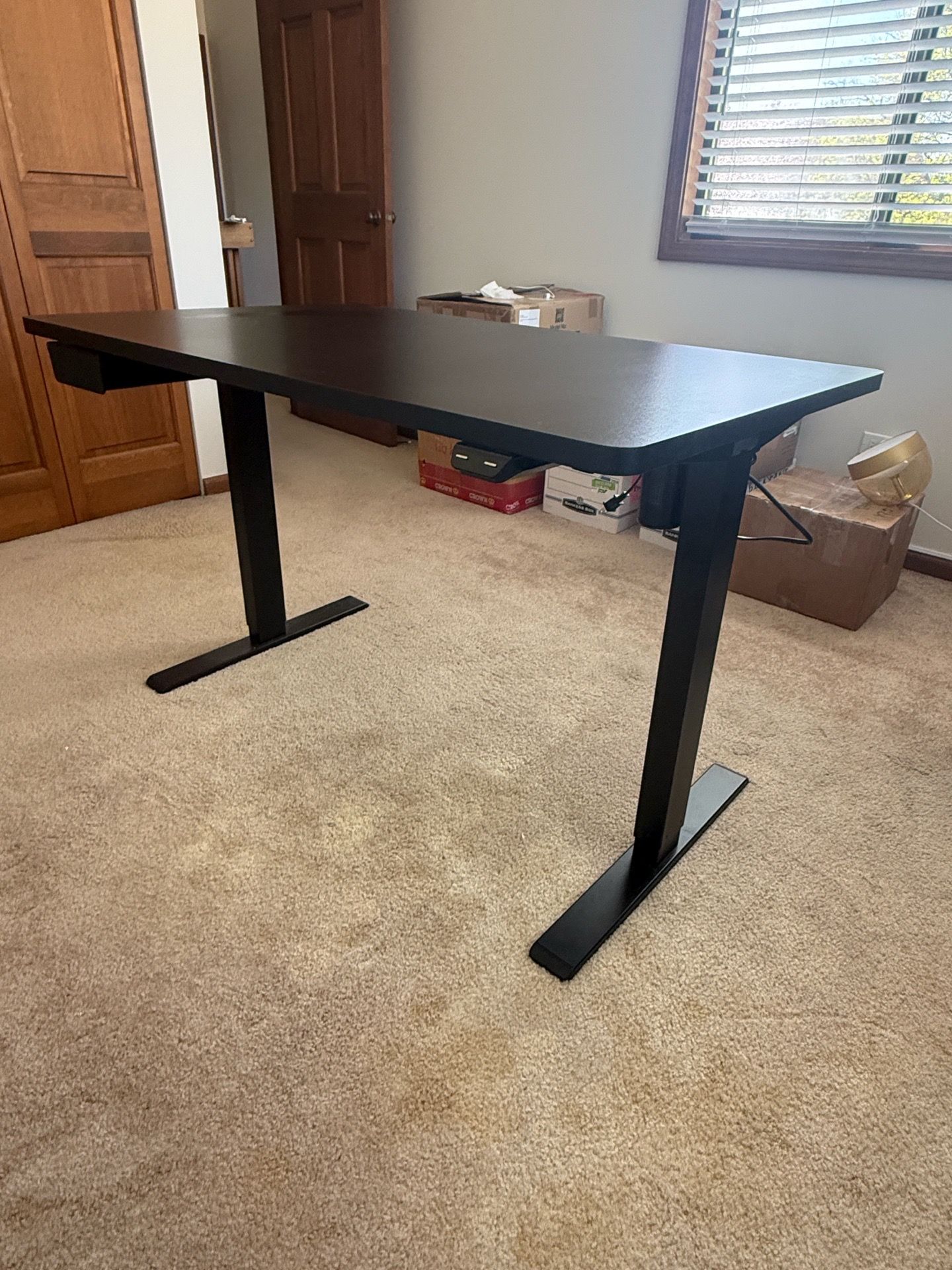 Black Electric Adjustable Standing Desk - photo 5