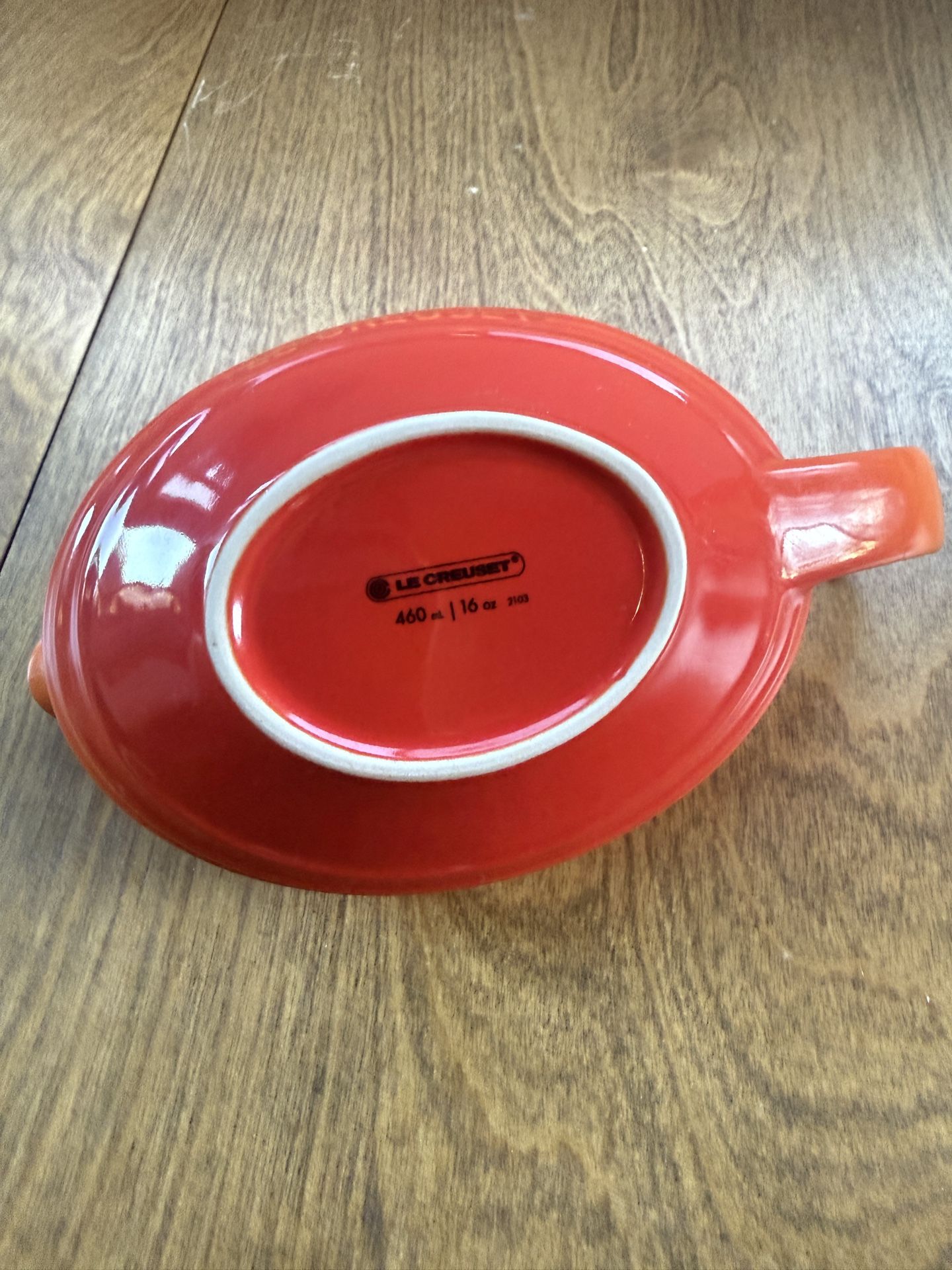 Le Creuset Stoneware Gravy Boat — Flame - photo 2