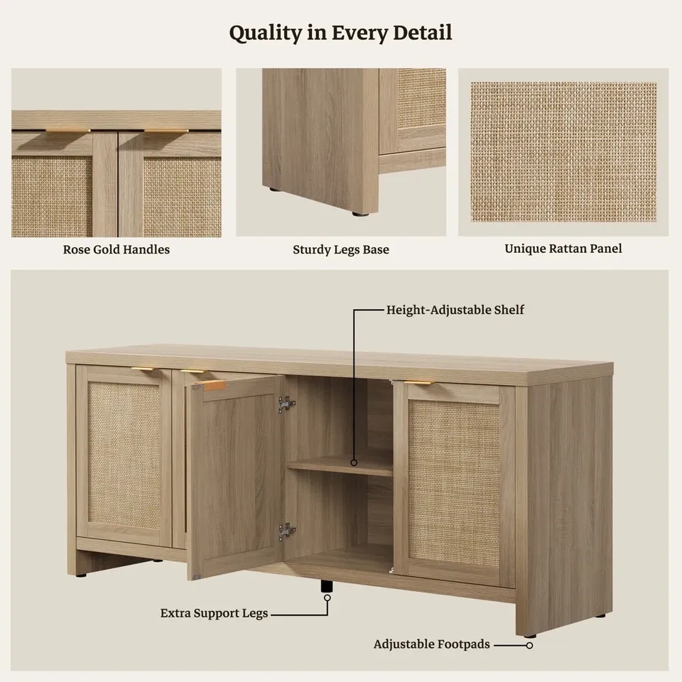 NEW Rattan TV Stand/Sideboard - photo 5