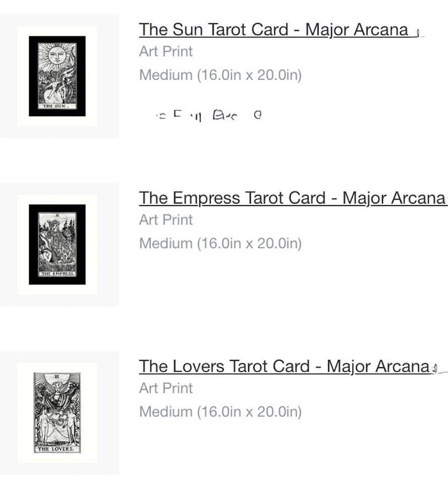 Art Prints: Tarot Card Major Arcana (16x20) - photo 5
