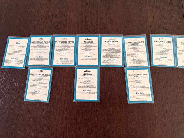 Burger King Kids Club Fish Cards - photo 5