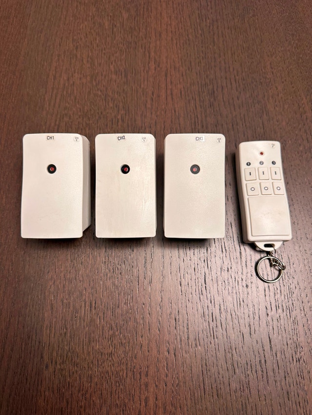 Remote Controlled Outlet Switches