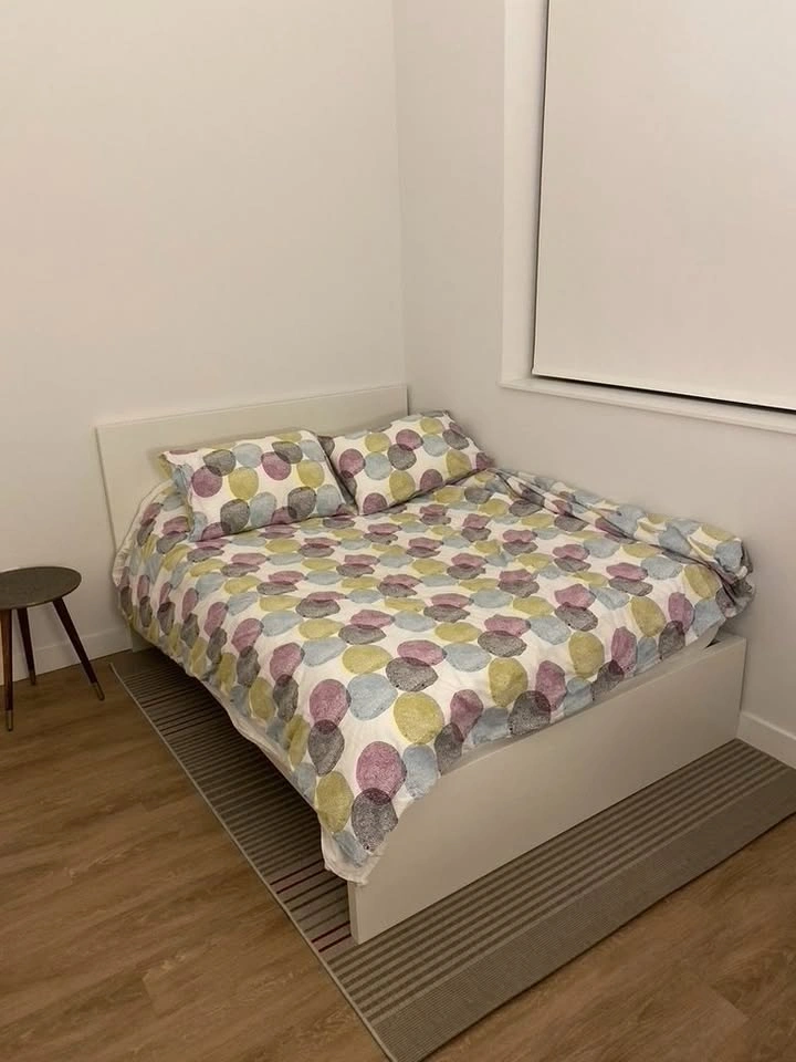 Full Size White Bed Frame - photo 3