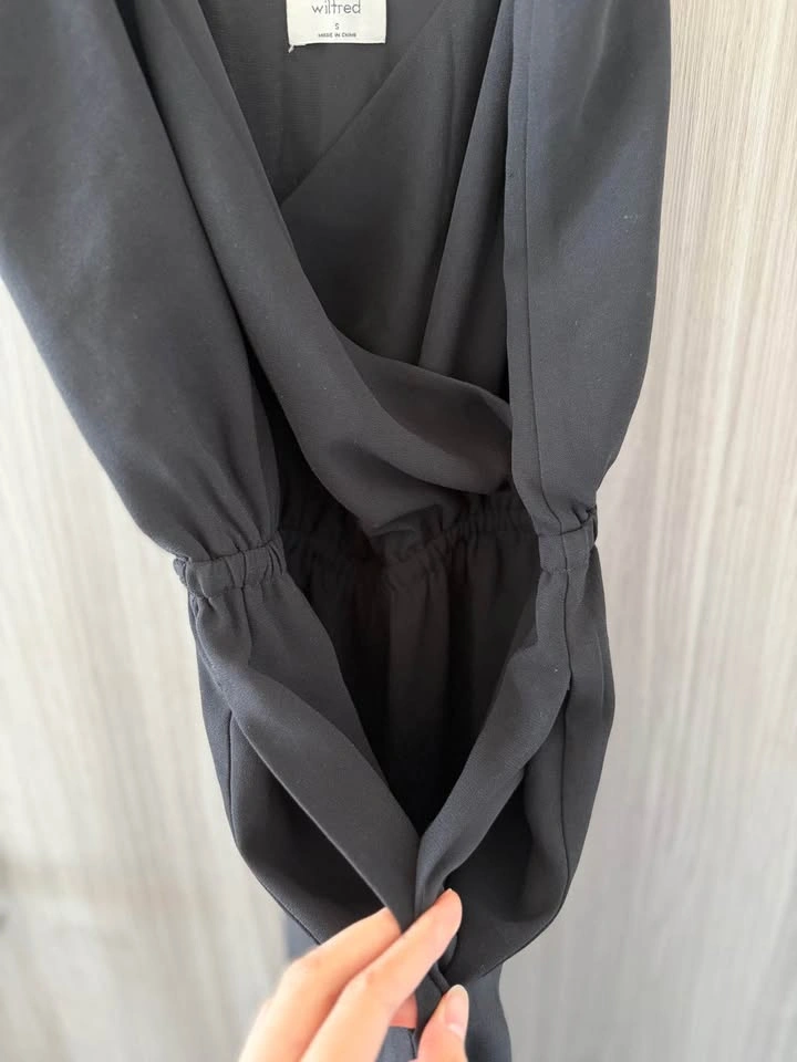 Wilfred Black Sleeveless Jumpsuit - photo 2