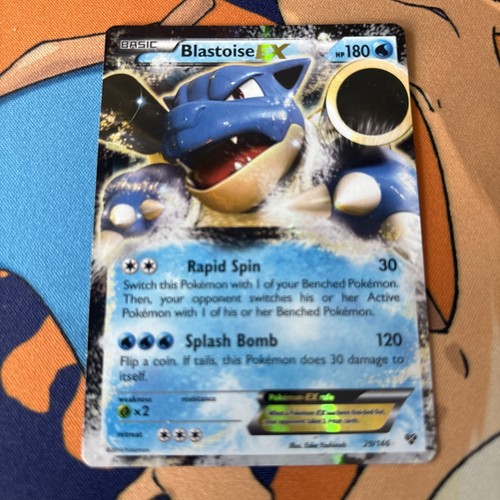 Blastoise EX 29/146 Holo EX Rare XY Pokemon- LP