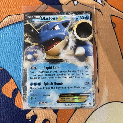 Blastoise EX 29/146 Holo EX Rare XY Pokemon- LP - photo 3