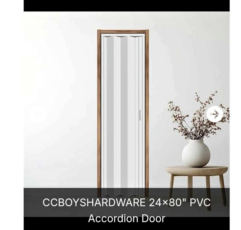 Accordion white Door 24"×80"