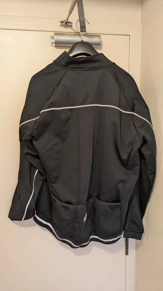 Windproof Winter Cycling Jacket with Reflective Strips - photo 2