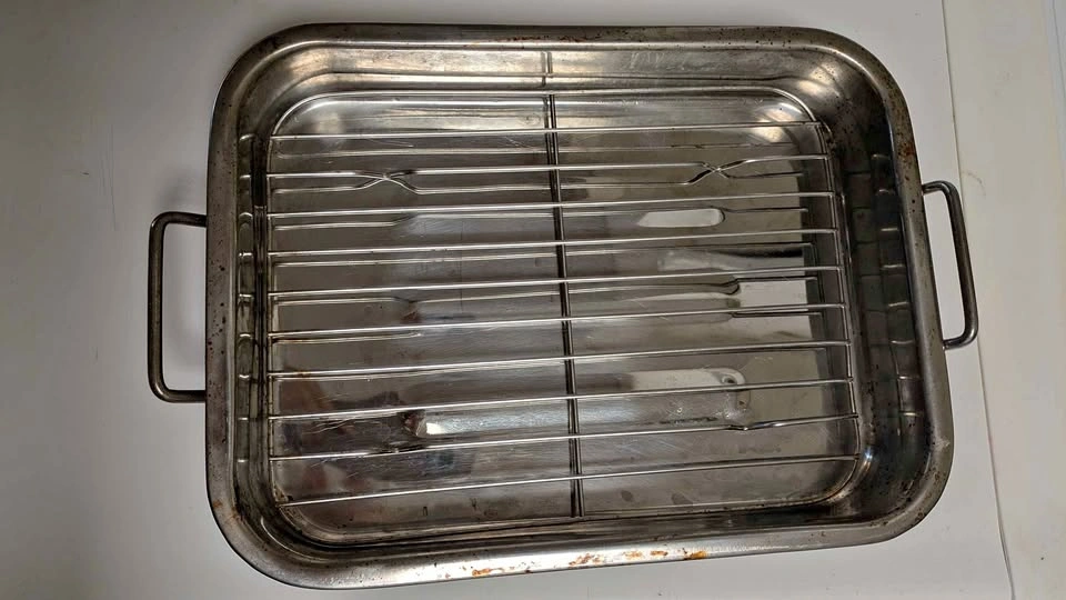 Stainless Steel Roasting Pan with Rack