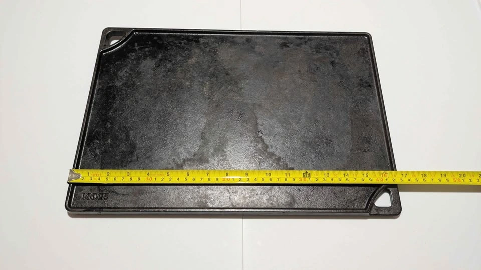 Lodge seasoned cast iron griddle - photo 3