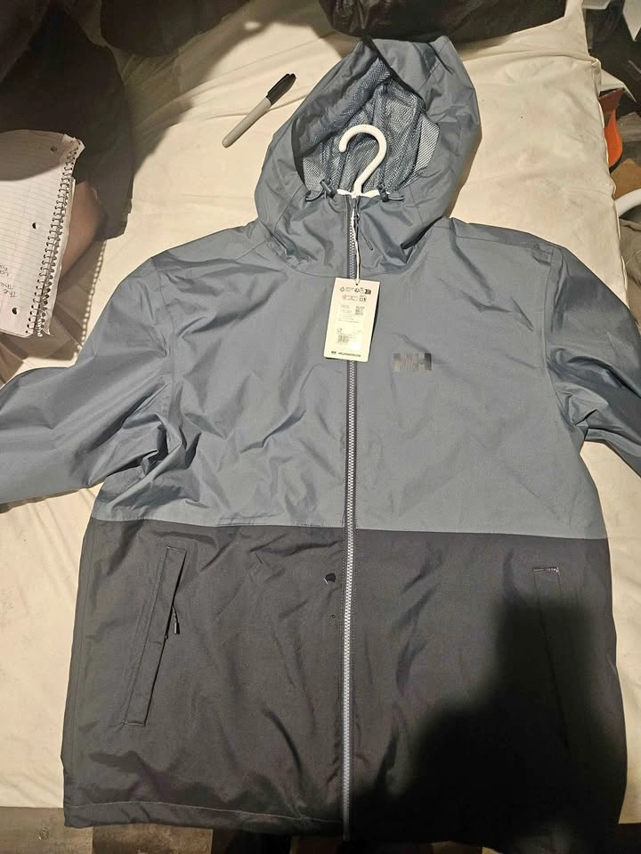 Helly Hansen Hilo Rain Jacket Size L