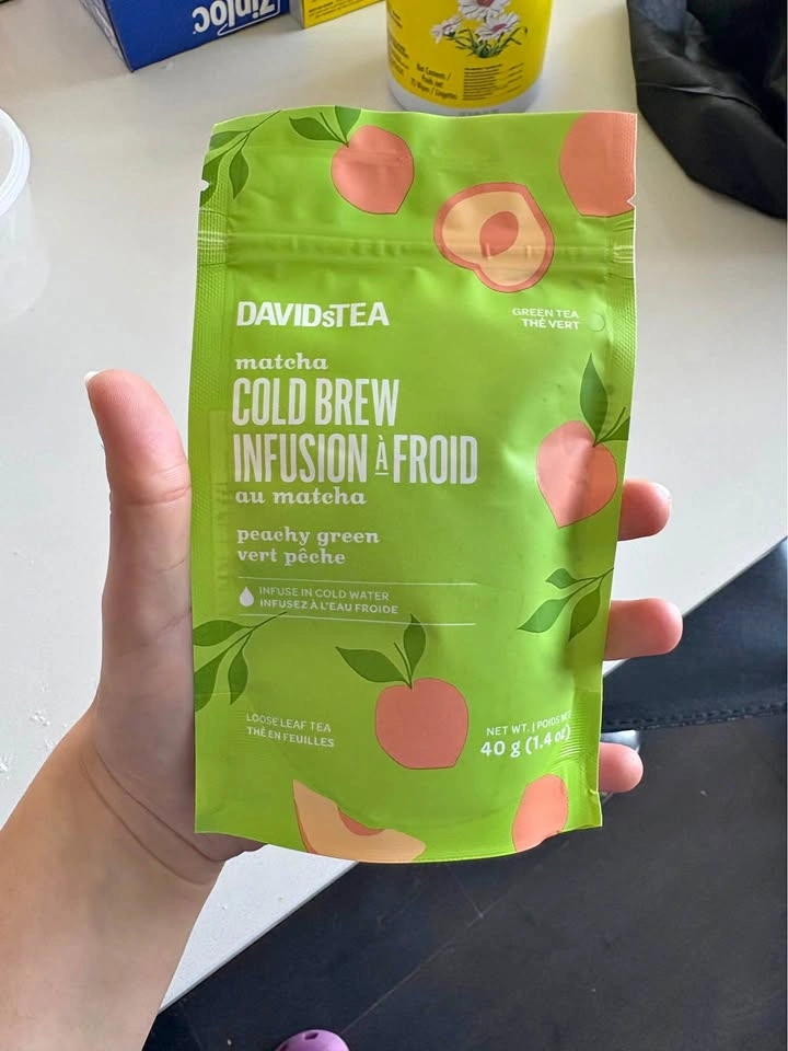 DavidsTea green tea - Unopened